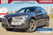 Alfa Romeo Stelvio TI Q4 AT 2.0 280 KM|Vesuvio Grey|Brązowa skóra|MY22