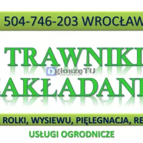 Zakładanie trawnika cena tel. 504-746-203, Wrocław