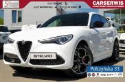 Alfa Romeo Stelvio Veloce Q4 2.0 280 KM | Asystent kierowcy+ |Szklany dach| Biały |2022
