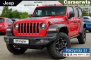 Jeep Wrangler JL Unlimited Rubicon 2.0 PHEV 380 KM | Czerwony/ Czarna skóra IV (2017-)
