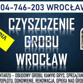 Czyszczenie nagrobka, Wrocław, Cena. 