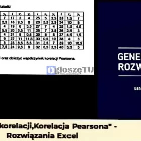 Tabela korelacji, Pearson Rozwiązania Excel