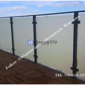 Folie na balkon Warszawa oklejanie balkonów Tarcho