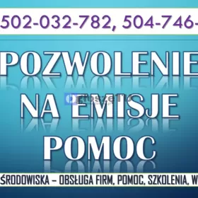 Pozwolenie na emisje, szkolenia tel.504-746-203