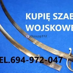 KUPIĘ WOJSKOWE STARE SZABLE, BAGNETY, KORDZIKI, MILIT