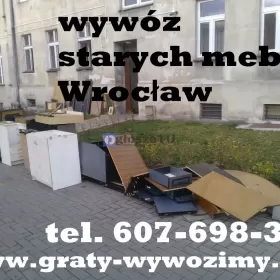 Opróżnianie mieszkań Wrocław, wywóz mebli Wrocław