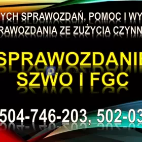Sprawozdanie SZWO i FGC, tel. 504-746-203