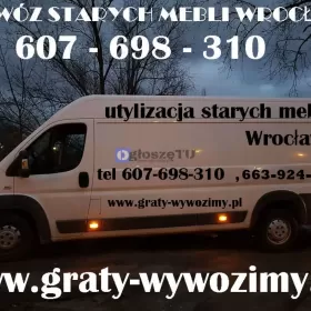 wywóz mebli Wrocław, utylizacja mebli Wrocław