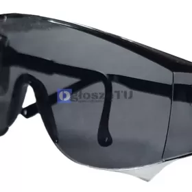 Okulary ochronne przeciw odpryskowe Ciemne 