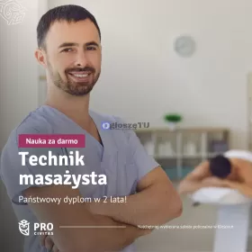 Bezpłatny kierunek:Technik masażysta w PRO Civitas