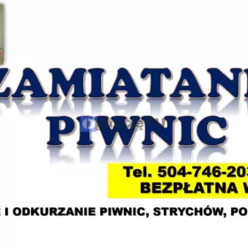 Zamiatanie piwnicy cennik, Wrocław