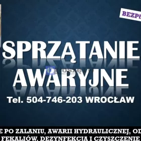 Sprzątanie fekaliów Wrocław, tel. 504-746-203
