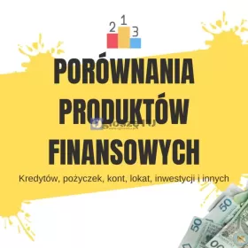 Porównania ofert finansowych - kredytów, pożyczek,