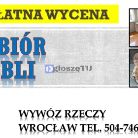 Wywóz gabarytów we Wrocławiu. cena, t. 504-746-203