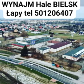 Wynajem/Sprzedaż działki, hale Łapy - Bielsk