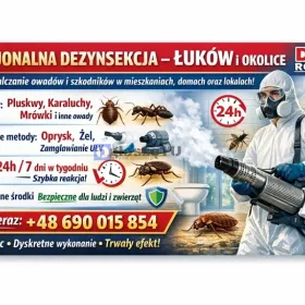 Skuteczne zwalczanie pluskiew – Łuków