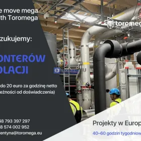 Praca dla Monterów izolacji!