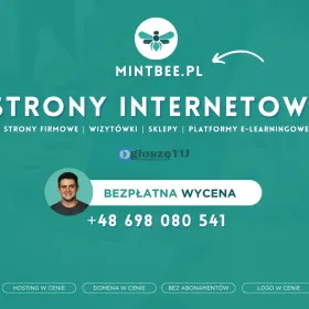Strony internetowe - Tworzenie stron -  Mintbee.pl