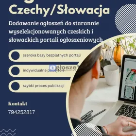 dodawanie ogłoszeń Słowacja  