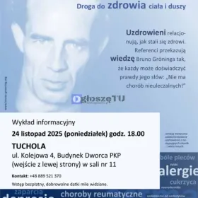 Tuchola wykład uzdrowienia rak nałogi depresja