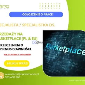 Specjalista ds. sprzedaży na Marketplace Pruszków