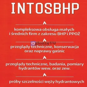 Usługi szkoleniowe, usługi BHP