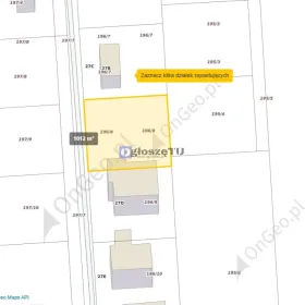 Działka budowlana (1000m2) MEDIA (Łozina)