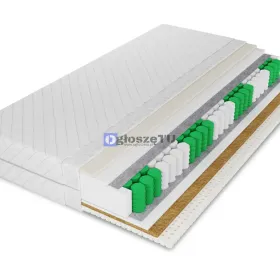 Materac kieszeniowy dwustronny PREMIUM DUO HYBRID 