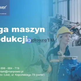 Obsługa maszyn na produkcji