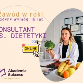 Konsultant ds. dietetyki- KURS ROCZNY!