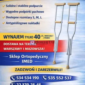 KULE INWALIDZKIE PACHOWE NA WYNAJEM WARSZAWA