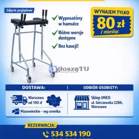 WYSOKI BALKONIK DO CHODZENIA WYNAJEM WARSZAWA