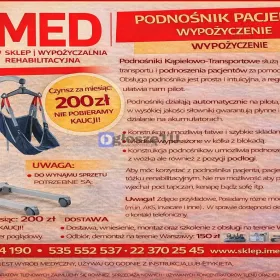 Podnosnik pacjenta wynajem Warszawa IMED
