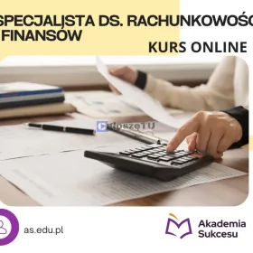SPECJALISTA DS. RACHUNKOWOŚCI-KURS ROCZNY ONLINE!