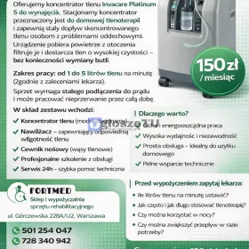 Koncentrator tlenu Platinum S – wynajem