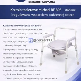 Krzesło toaletowe Michael RF-805 